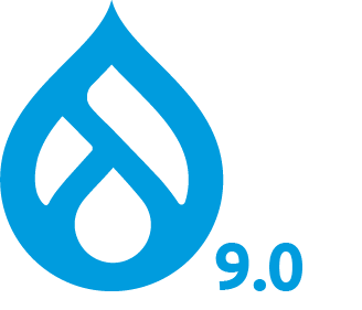 Logo Drupal 9